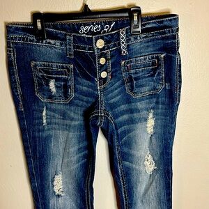 Series 31 distressed jeans